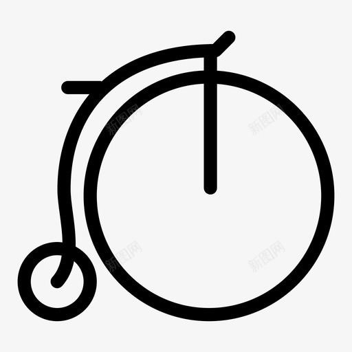 自行车交通工具骑行图标svg_新图网 https://ixintu.com 两个轮子 交通工具 手动 无污染 自行车 运动 骑行