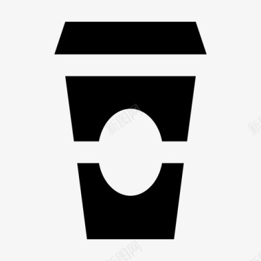 咖啡杯邓肯甜甜圈togo图标图标