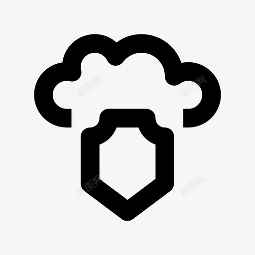 云安全云数据技术材质图标svg_新图网 https://ixintu.com 云安全 云数据技术材质图标