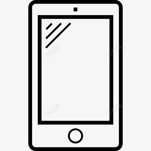 iphonetapsmartphone图标svg_新图网 https://ixintu.com android apple ios iphone mobile note smartphone tap 主题 启动器 设备80