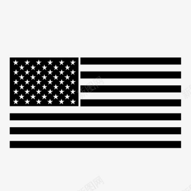 美国国旗星条旗骄傲图标图标