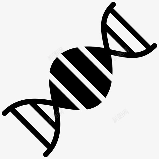 dna科学研究图标svg_新图网 https://ixintu.com dna 分子 医学 基因 实验室 生物学 知识 研究 科学 科学固体