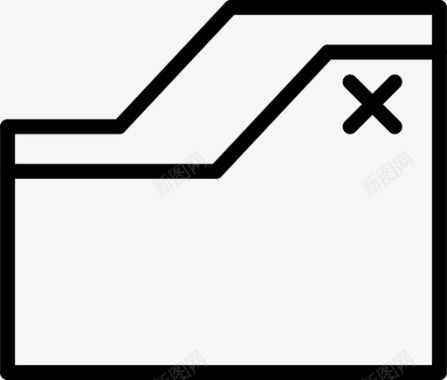 文件选项卡固定连接图标图标