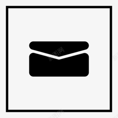 阅读邮件发送接收邮件收件箱图标图标