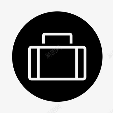 手提箱用户资料书包图标图标