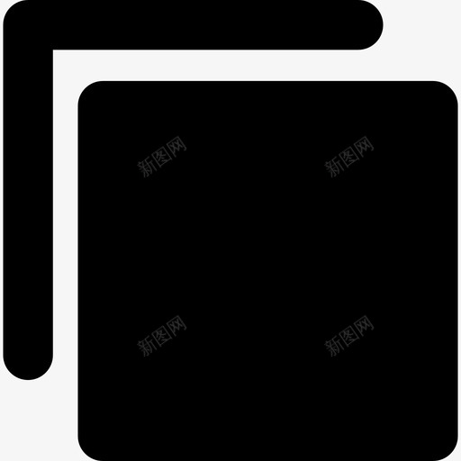 页面界面符号黑方块宇宙图标svg_新图网 https://ixintu.com 宇宙 页面界面符号黑方块