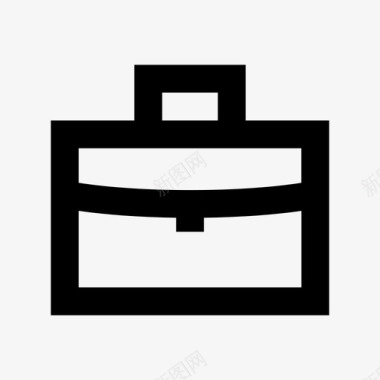 公文包手提箱挎包图标图标