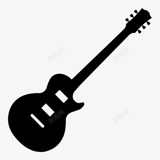 电吉他电源音乐图标svg_新图网 https://ixintu.com 乐器 吉布森 声音 电 电吉他 电流 电源 音乐