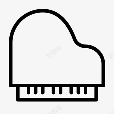 钢琴音乐钥匙图标图标