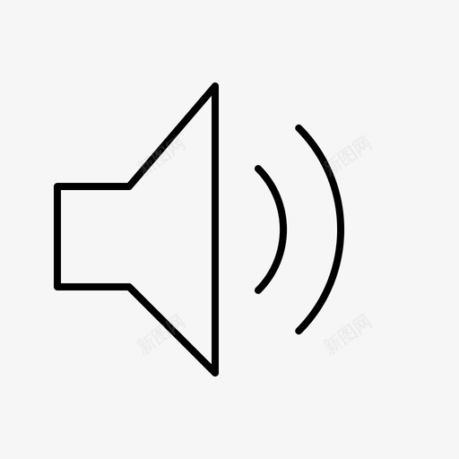 扬声器软件无图标svg_新图网 https://ixintu.com gui gui基础知识 保持 已售出 应用程序 扬声器 按钮 无 粗体 软件 金色