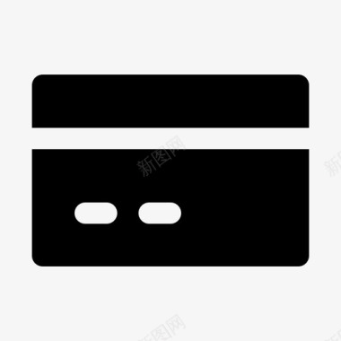 信用卡用户界面软件图标图标