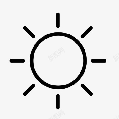 太阳夏天天空图标图标