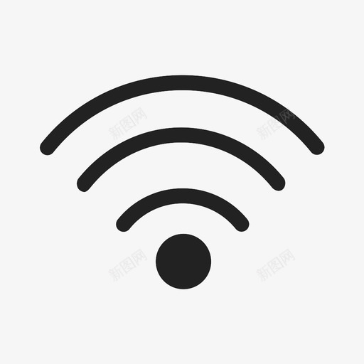 wifi音量社交媒体图标svg_新图网 https://ixintu.com wifi wifi信号 互联网技术 公共 社交媒体 网络 连接 链接 音量