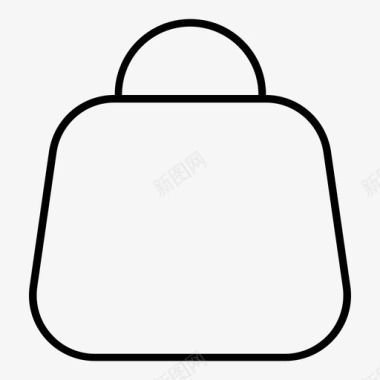 购物袋商业手图标图标