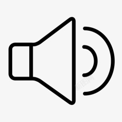 跳动的音量声音悸动流图标高清图片
