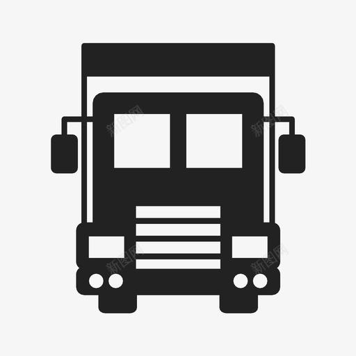卡车货车拖车图标svg_新图网 https://ixintu.com 十八轮车 卡米昂 卡车 拖车 汽车卡车 油罐车 特大型车辆 货车