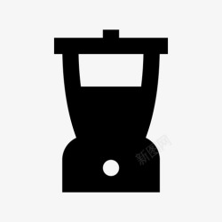 食品三金件搅拌机展示件榨汁机图标高清图片
