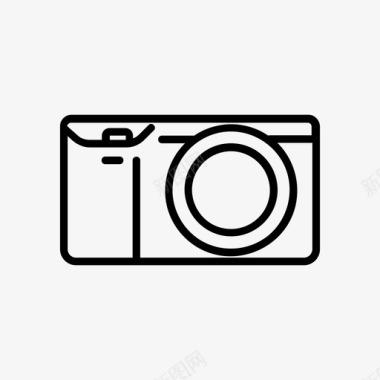 数码相机摄影摄影师图标图标