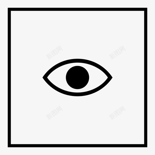 眼睛视图震颤图标svg_新图网 https://ixintu.com 悸动 摆动 最新技术 涌动 看 看到 眼睛 眼睛视图视觉 视图 视觉 震颤