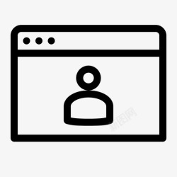最新浏览器网络浏览器用户用户配置文件throb图标高清图片