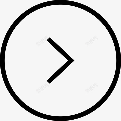 右箭头正确图标svg_新图网 https://ixintu.com 下一个 信号 前进 右 左 方向 正确 用户需要圆形实心 箭头 转弯
