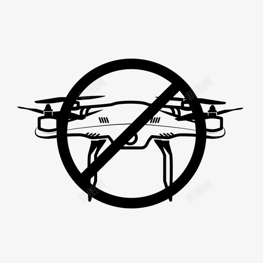 没有四旋翼机1无人机图标svg_新图网 https://ixintu.com 1 四旋翼机图标设置 无人机 没有四旋翼机 禁止 遥控 飞行