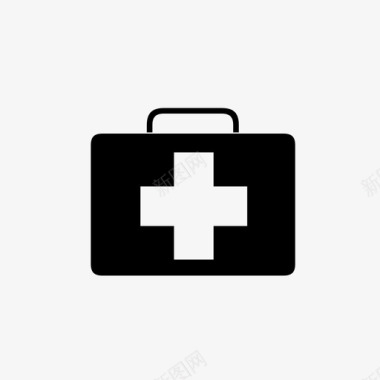 急救箱绷带架车间图标图标