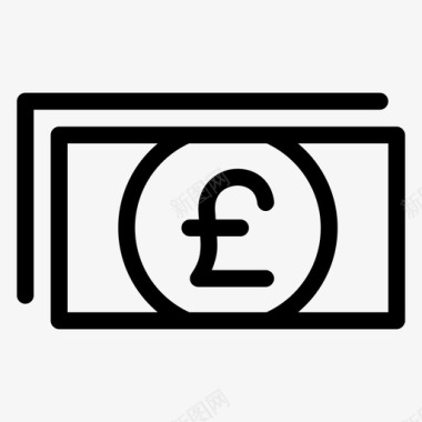 英镑激增支付方式图标图标