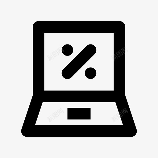 笔记本电脑笔记本迷你电脑图标svg_新图网 https://ixintu.com 1 mac 手柄 桌面 笔记本 笔记本电脑 购物和零售材料图标 迷你电脑