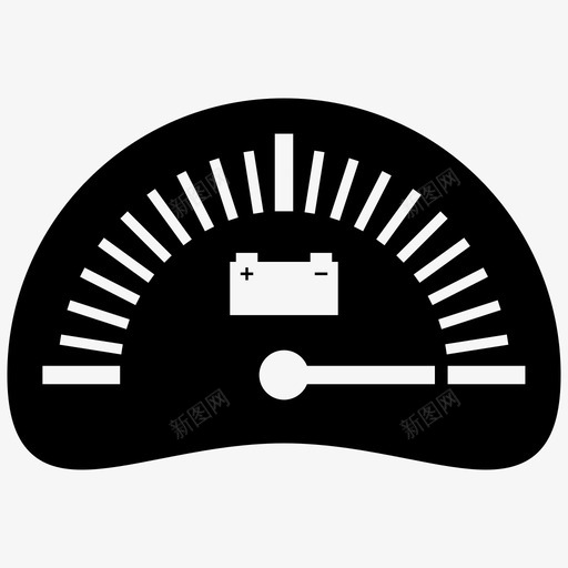电池电量表电量表图标svg_新图网 https://ixintu.com 电池电量表 电量表