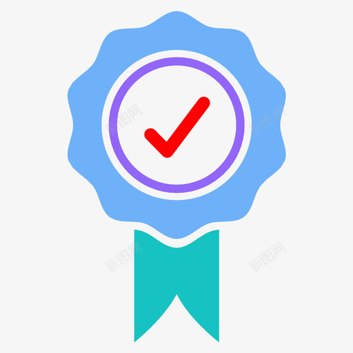 玫瑰获奖者悸动图标svg_新图网 https://ixintu.com 丝带 互联网 伤口 奖项 徽章 悸动 批准 最新技术 玫瑰 获奖者