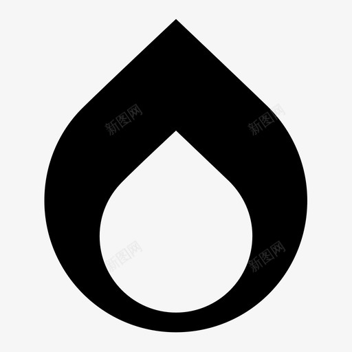 火水液体图标svg_新图网 https://ixintu.com 冬季 危险 损坏 水 水滴 液体 火 热量 露营