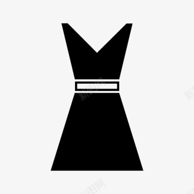 连衣裙舞会套装图标图标