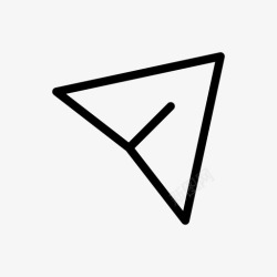用户折纸发送跳动喘振图标高清图片