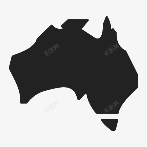 澳大利亚地区国家图标svg_新图网 https://ixintu.com 国家 国家地图 地区 地点 澳大利亚 澳大利亚地图 空间