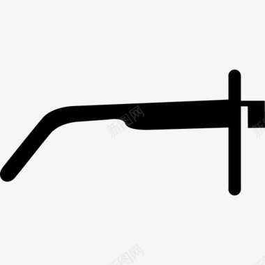 谷歌眼镜从侧面看电脑谷歌眼镜图标图标