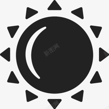 太阳天气夏天图标图标