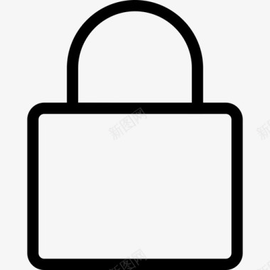 锁应用程序文件夹图标图标