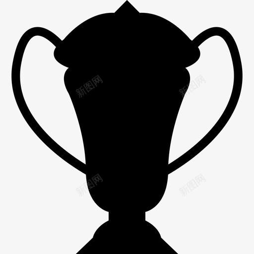 奖杯的轮廓形状套头衫图标svg_新图网 https://ixintu.com 奖杯的轮廓 套头衫 形状