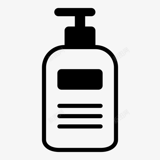 洗发水浴缸奶瓶图标svg_新图网 https://ixintu.com 儿童 头发 女人 奶瓶 洗发水 浴缸 男人 肥皂