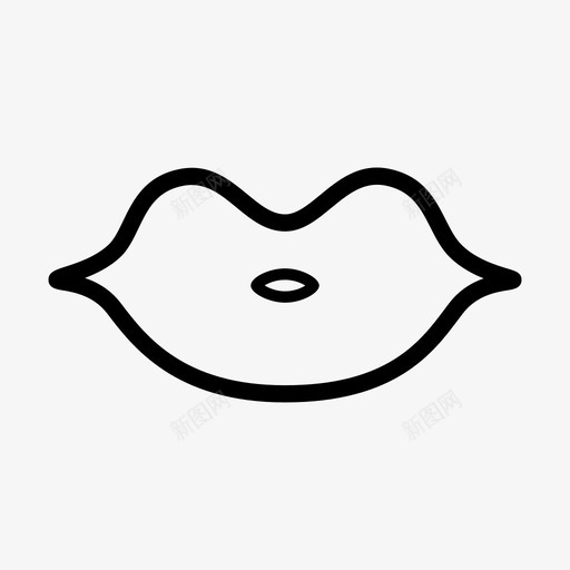 lips图标svg_新图网 https://ixintu.com lips