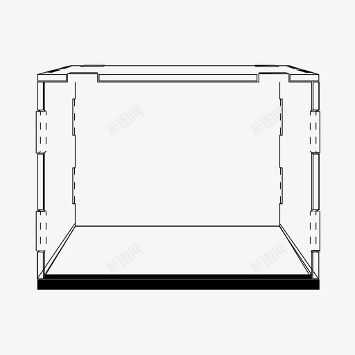 亚克力立方体盒子箱子图标svg_新图网 https://ixintu.com 亚克力板 亚克力立方体 博物馆 易碎品 盒子 箱子 透明 陈列