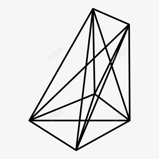 顶点图形正方形形状图标svg_新图网 https://ixintu.com 三角形 几何 几何对象 形状 数学 正方形 线性 角度 设计 顶点图形