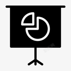 PowerPoint软件饼图扬声器软件图标高清图片