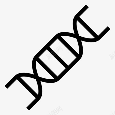 dna序列科学图标图标