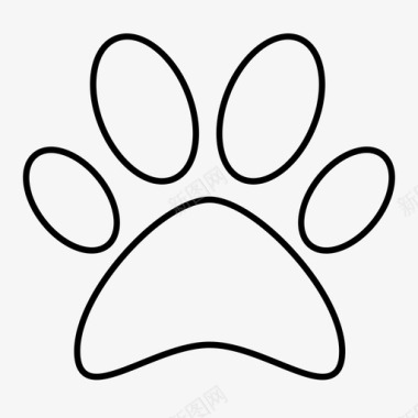 狗的手救援宠物图标图标