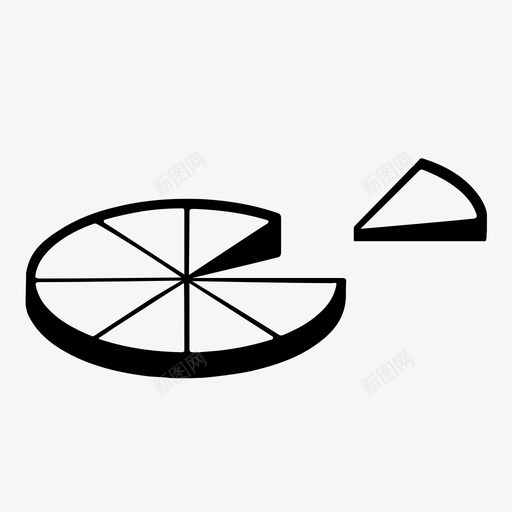 分享分开切片图标svg_新图网 https://ixintu.com 分享 分发 分开 切片 家人 披萨 朋友 蛋糕