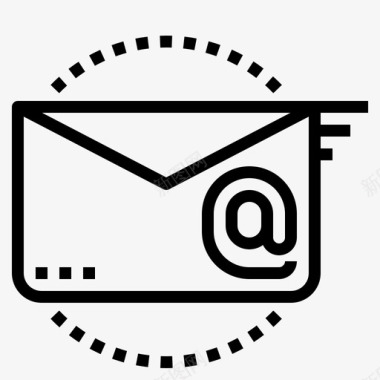 电子邮件短信帖子图标图标