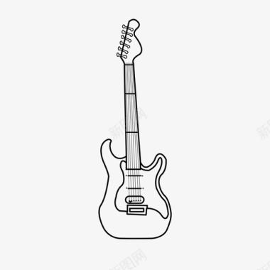 电吉他低音吉他图像图标图标