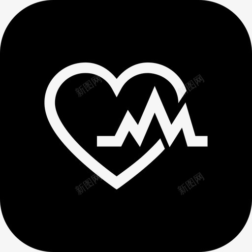 心脏反应脉搏图标svg_新图网 https://ixintu.com 健康 健身 反应 商务服务第2卷实心瓷砖差异 安全 心率 心电图 心脏 护理 生命 脉搏
